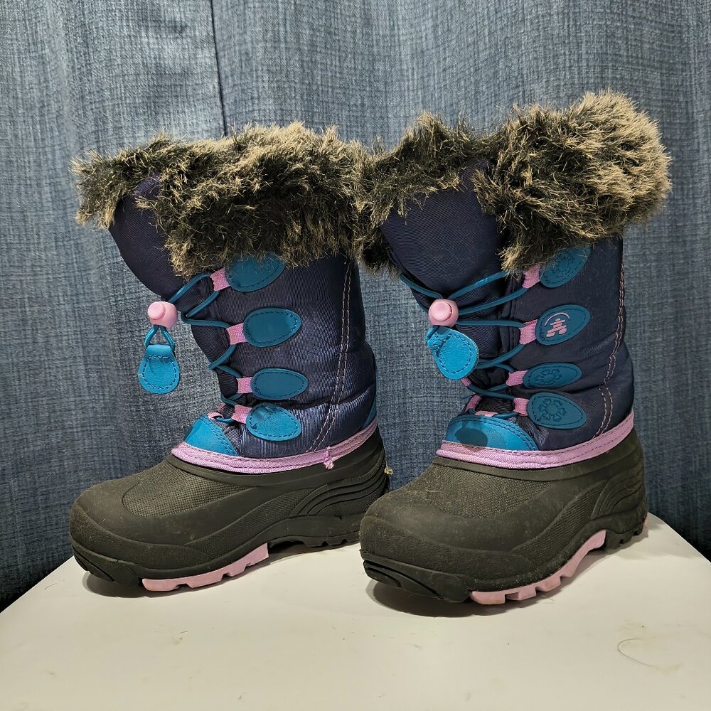 KAMIK TODDLER GIRLS BOOTS SIZE 11T